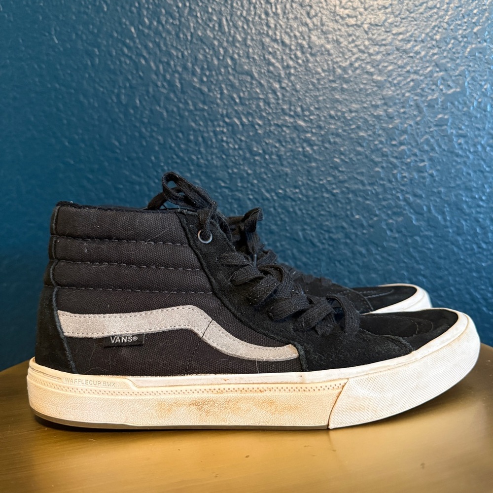 Vans Black and White BMX High-Tops